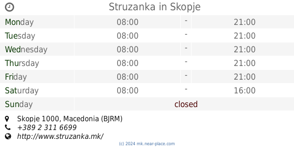 struzanka-skopje-opening-times-tel-389-2-311-6699